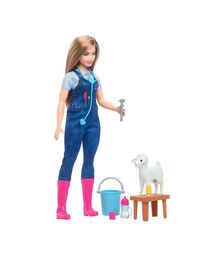 Mattel Barbie® You Can Be Anything: 65Th Anniversary -  Livestock Farm Veterinarian (HRG42)