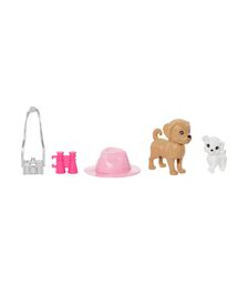 Mattel Barbie® &amp; Stacie To The Rescue - Doll Set with 2 Pet Dogs &amp; Accessories (HRM09)
