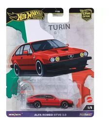 Mattel Hot Wheels Premium: Car Culture - Alfa Romeo GTV 6 3.0 Vehicle (HRV80)