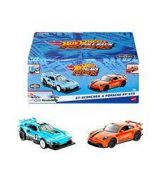 Mattel Hot Wheels: Pull-Back Speeders - Muscle and Blown &amp; Alpha Pursuit (HPR97)