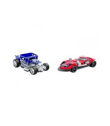 Mattel Hot Wheels: Pull-Back Speeders - Bone Shaker &amp; Twin Mill (HPR92)
