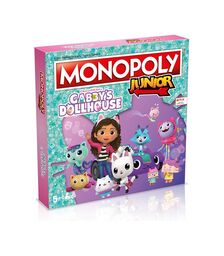 Winning Moves Monopoly Junior: Gabby's Dollhouse Επιτραπέζιο (Ελληνική Γλώσσα) (WM04157)