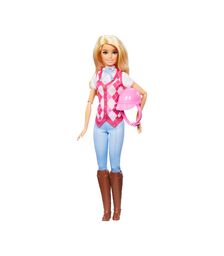 Mattel Barbie Mysteries: The Great Horse Chase - "Malibu" Doll with Riding Clothes &amp; Accessories (HXJ38)
