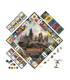 Hasbro Monopoly: Harry Potter - A Magical Adventure at Hogwarts (Greek Language) (F9422)