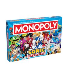 Winning Moves Monopoly: Sonic The Hedgehog Board Game (English Language) (WM04624-EN1)