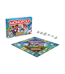 Winning Moves Monopoly: Sonic The Hedgehog Board Game (English Language) (WM04624-EN1)
