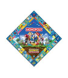 Winning Moves Monopoly: Sonic The Hedgehog Board Game (English Language) (WM04624-EN1)
