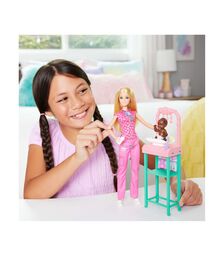 Mattel Barbie: You Can Be Anything - Baby Doctor Doll with Blonde Hair (JCR72)