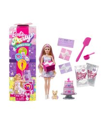 Mattel Barbie: Party Unboxed Reveal - Blonde Hair Doll (JFG70)