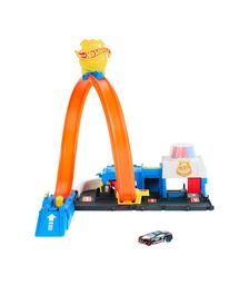 Mattel Hot Wheels Monster Trucks: Super Police Station (JBM71)