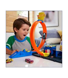 Mattel Hot Wheels Monster Trucks: Super Police Station (JBM71)