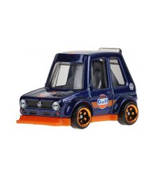 Mattel Hot Wheels: Silver Series Tooned Gulf Racing - Tooned Volkswagen Golf MK1 (JCB62)