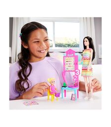 Mattel Barbie: You Can Be Anything - Teacher Doll with Black Hair (JCR77)