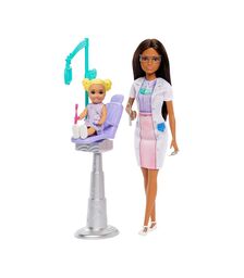 Mattel Barbie: You Can Be Anything - Dentist Doll with Brown Hair (JCR75)
