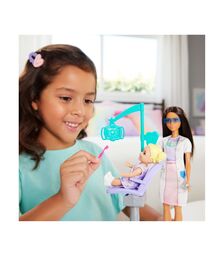 Mattel Barbie: You Can Be Anything - Dentist Doll with Brown Hair (JCR75)