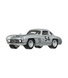 Mattel Hot Wheels: Premium Car Culture Team Transport - Mercedes-Benz 300SL &amp; '55 Mercedes-Benz Blaues Wunder (HRV48)