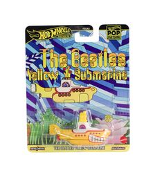 Mattel Hot Wheels Premium® Pop Culture: The Beatles - Yellow Submarine Vehicle (JBL74)