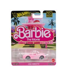 Mattel Hot Wheels Premium® Pop Culture: Barbie The Movie - 1956 Corvette Vehicle (JBL79)