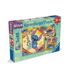 Ravensburger Disney Puzzle: Stitch - Aloha (3x49 pcs) (12004114)