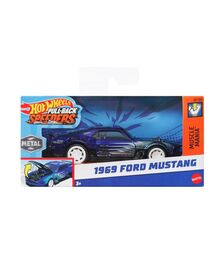 Mattel Hot Wheels: Pull-Back Speeders - 1969 Ford Mustang (1:43) (HWH51)