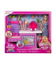 Mattel Barbie Mysteries: Beach Detectives - Treats and Game Booth (JFV67)