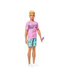 Mattel Barbie Mysteries: Beach Detectives - Ken Doll and Accessories (JFV65)