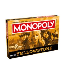 Winning Moves: Monopoly - Yellowstone (English Language) (WM04120-EN1)