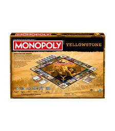 Winning Moves: Monopoly - Yellowstone (English Language) (WM04120-EN1)