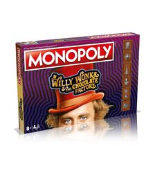 Winning Moves: Monopoly - Willy Wonka and the Chocolate Factory (English Language) (WM03817-EN1)