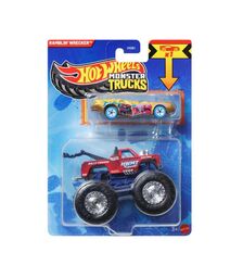 Mattel Hot Wheels: Monster Trucks - Ramblin' Wrecker 2 Pack Vehicles (JCG35)