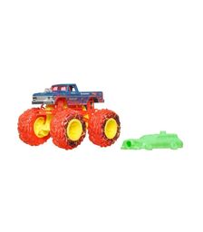 Mattel Hot Wheels Monster Trucks: Shark vs. Dinos - Bigfoot Die-Cast Vehicle (JCD92)