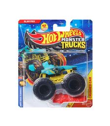 Mattel Hot Wheels: Monster Trucks Back to Basics - Slam Prix/Prix Collision 2025 Die-Cast Vehicle (JCD66)