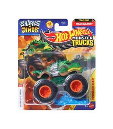 Mattel Hot Wheels Monster Trucks: Shark vs. Dinos - Rageasaur Die-Cast Vehicle (JCD74)