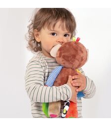 AS Baby Clementoni - Βρεφικό Παιχνίδι Μπο Μπο το Μαιμουδάκι - Οι Πρώτες μου Ανακαλύψεις (1000-63264)