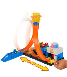 Mattel Hot Wheels Monster Trucks: Super Police Station (JBM71)