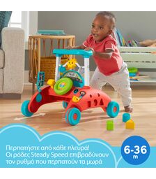 Fisher-Price Laugh &amp; Learn: 2-Sided Steady Speed Walker (HJP48)
