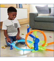 Mattel Hot Wheels: Rapid Launch & Loop (JBX65)