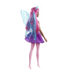 Mattel Barbie Fairy Ballet Dancer - Purple Hair Dark Skin Doll (GXD60)
