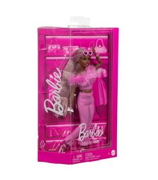 Mattel Barbie Fashionistas: Deluxe Style - Doll with Pink Braids and Dark Skin (HYV28)