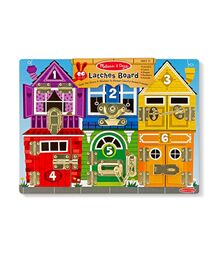 Melissa &amp; Doug Bloackables: Latches Board Game (6075185)