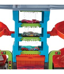 Mattel Hot Wheels City: Mega Tower Car Wash Color Shifters Playset (HDP05)