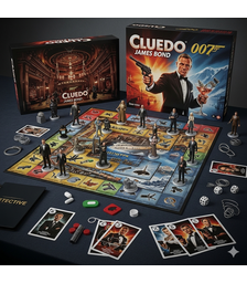 Winning Moves Cluedo: 007 James Bond Board Game (English Language) (WM01312-EN1)