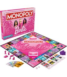 Hasbro Monopoly Barbie Επιτραπέζιο (G0038)
