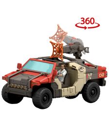 Mattel Jurassic World: Movie Line Rebirth - Launch 'N Battle Vehicle Set (JGB59)