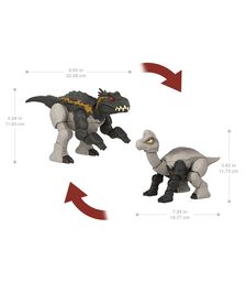 Mattel Jurassic World: Fierce Changers Massive Stretch - Indoraptore &amp; Brachiosaurus (HPD35)