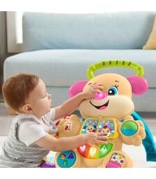 Fisher Price Παίζω και Μαθαίνω - Εκπαιδευτική Στράτα - Ροζ Σκυλάκι (FTC68)