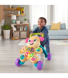 Fisher Price Παίζω και Μαθαίνω - Εκπαιδευτική Στράτα - Ροζ Σκυλάκι (FTC68)