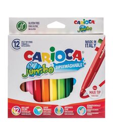 ΜΑΡΚΑΔΟΡΟΣ CARIOCA SUPERWAS 12ΤΕΜ JUMBO 40569