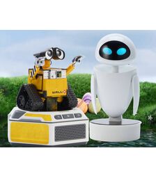 Robosen - Wall-E Mini Robot Collectors Set - Wall-E & Eve