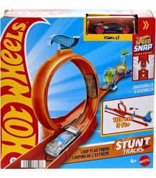 Mattel Hot Wheels: Hot Wheels Stunt - Hot Wheels Stunt Track Loop Flag F (JHK77)